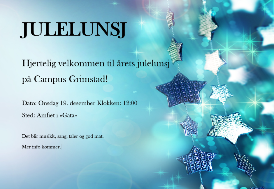Bakgrunnsbilde UiA Bakgrunnsbilde UiA
